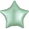 Mint Green Star Satin Luxe Balloon