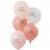 Pastel Happy Everything Printed Latex Balloons