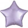 Pastel Lilac Star Satin Luxe Balloon