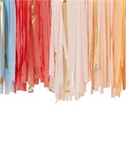 Pastel Rainbow Ceiling Steamer Decoration