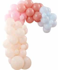 Rainbow Balloon Arch Backdrop