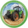 Tractor Time Party Paper Plates