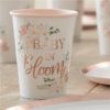 Baby In Bloom Floral Paper Cups