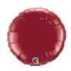 Burgundy Round Shaped Balloon