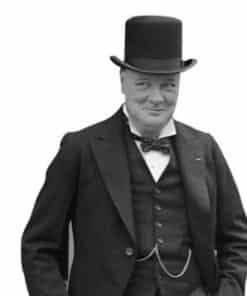 Winston Churchill Lifesize Cardboard Cutout