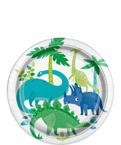 Dinosaur Party Dessert Plates