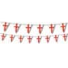 England Flag Plastic Bunting