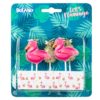 Flamingo & Pineapple Candles