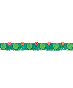 Tropical Jungle Fringe Banner