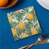 Tropical Fiesta Orange Napkins