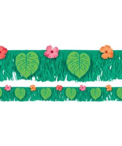 Tropical Jungle Fringe Banner