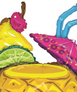 Tropical Pineapple Cocktail Balloon