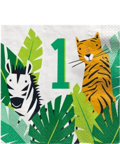 Wild One 1st Birthday Paper Napkins