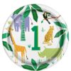 Wild One 1st Birthday Jungle Animal Decorations