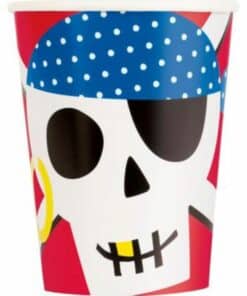 Ahoy Pirate Party Paper Cups