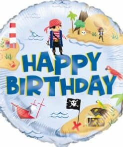 Ahoy Pirate Party Foil Balloon