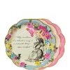 Alice in Wonderland Party Themed Truly Alice Paper Plates