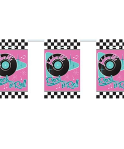 50's Themed Flag Flag Bunting