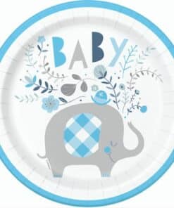 Baby Blue Elephant 1st Birthday Party