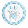 Baby Blue Elephant Foil Balloon