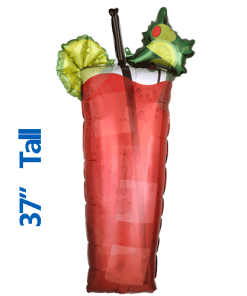 Bloody Mary Cocktail Balloon