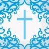Blue Cross Paper Napkins