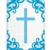 Blue Cross Plastic Tablecover