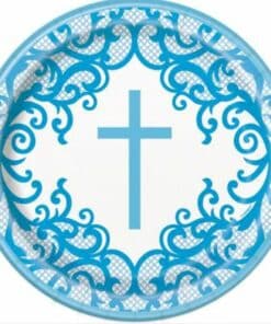 Blue Cross Religious Party Decorations, Communion, Christening & Baptism