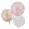 Mixed Metallics Orb Glitter Balloons