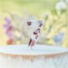Pressed Petal Birthday Cake Candle - Number 7