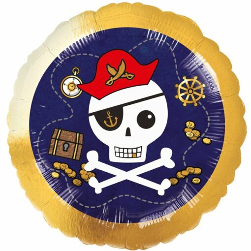 Treasure Island Pirate Foil Balloon