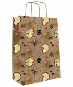 Treasure Island Pirate Paper Treat Bags