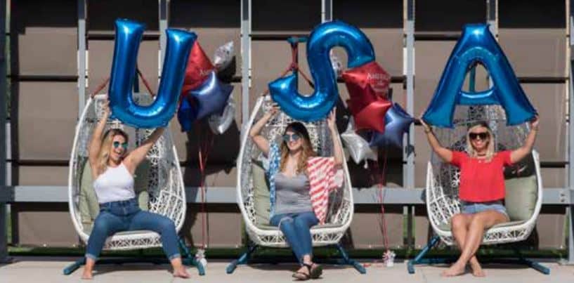 july 4th, USA American Flags, Bunting & Novelties With Next Day UK Delivery