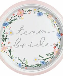 Boho Eco Floral Team Bride