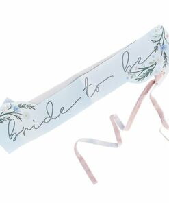 Boho Floral Bride to Be Sash