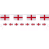 England Flag Plastic Bunting
