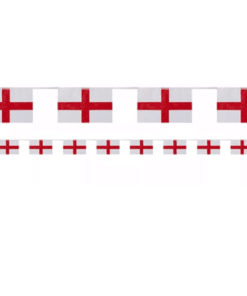 England Flag Plastic Bunting