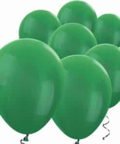 Green Metallic Mini Latex Balloons