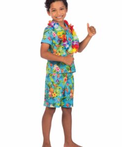 Alternative view of Hawaiian Shirt Set Child Costume