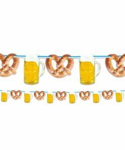 Oktoberfest Pretzel Paper Garland