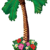 Hawaiian Jointed Palm Tree Decoration