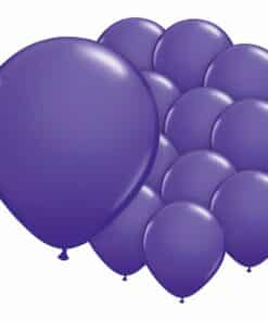 Purple Violet Mini Latex Balloons
