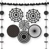 Black & White Halloween Decorating Kit