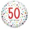 Age 50 Confetti Party Decorations