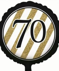 70th Birthday Themes