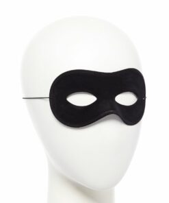 Black Domino Masquerade Mask