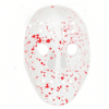 Blood Splattered Hockey Halloween mask