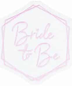 Bride To Be Iron On Patch
