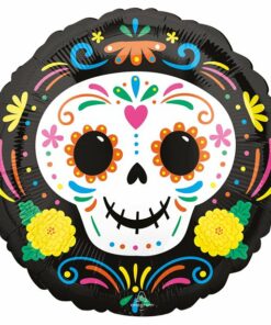Halloween Day of the Dead Skull Balloon
