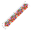 Printed International Flag Table Runner